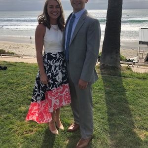 Vince Camuto High-Low Dress